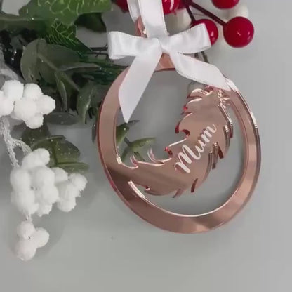 Feather Memorial Decoration