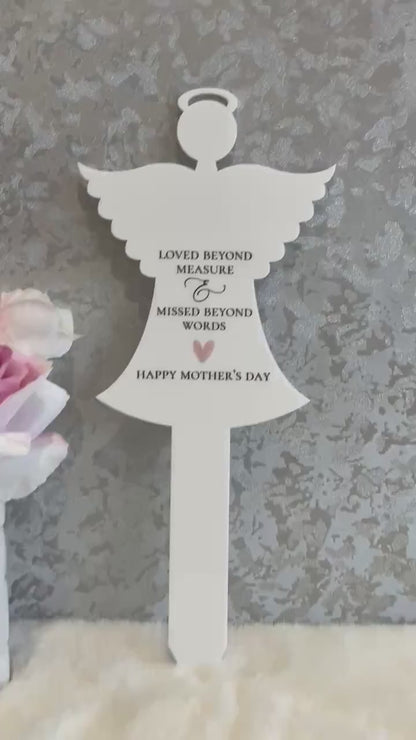 Mother’s Day Remembrance Angel Grave Marker