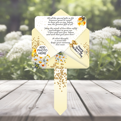 Mother's Day Memorial Letter to Heaven Grave Marker